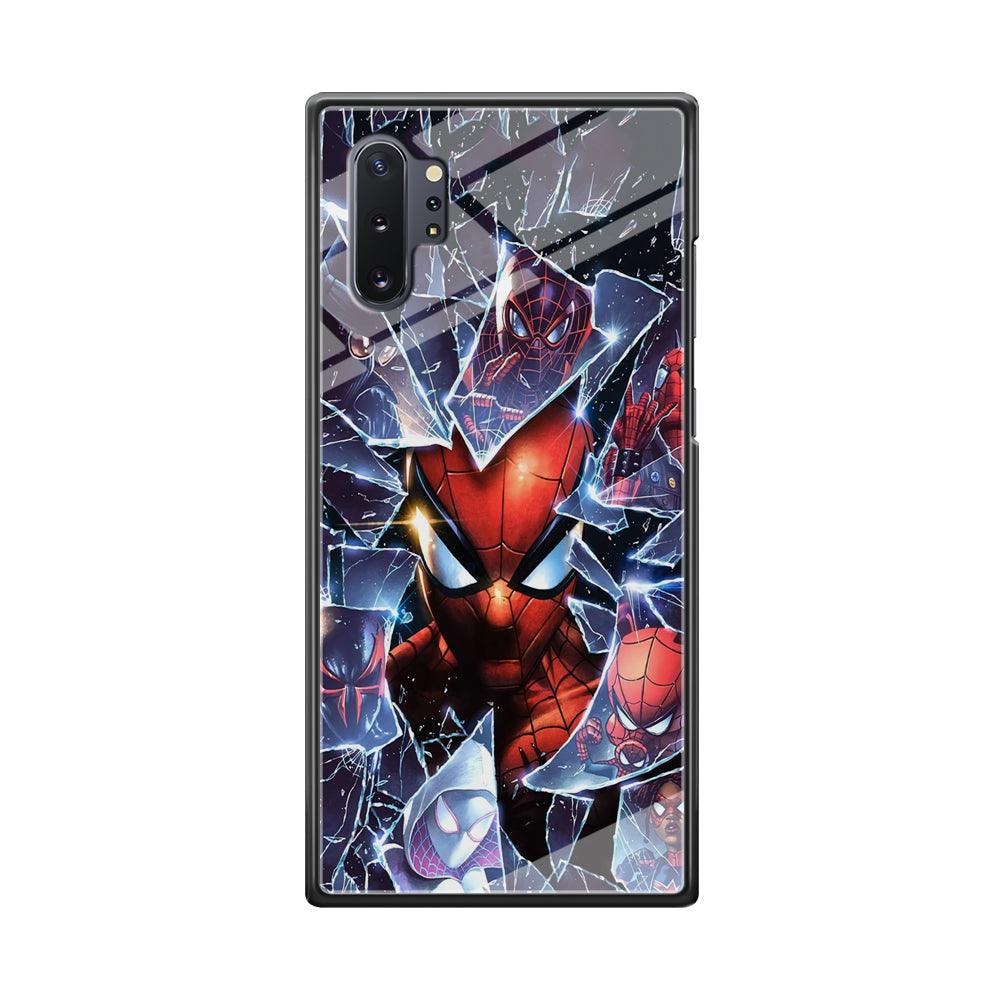 Spiderman Secret on The Glass Samsung Galaxy Note 10 Plus Case-Oxvistore