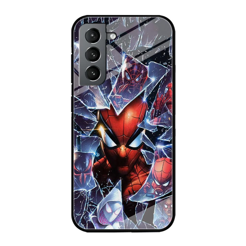 Spiderman Secret on The Glass Samsung Galaxy S21 Plus Case-Oxvistore