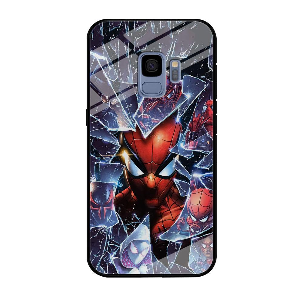 Spiderman Secret on The Glass Samsung Galaxy S9 Case-Oxvistore