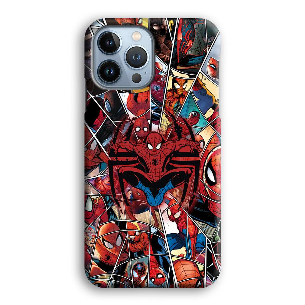 Spiderman Solid Backing iPhone 15 Pro Case-Oxvistore