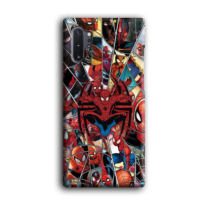 Spiderman Solid Backing Samsung Galaxy Note 10 Plus Case-Oxvistore