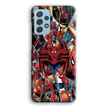 Spiderman Solid Backing Samsung Galaxy A52 Case-Oxvistore