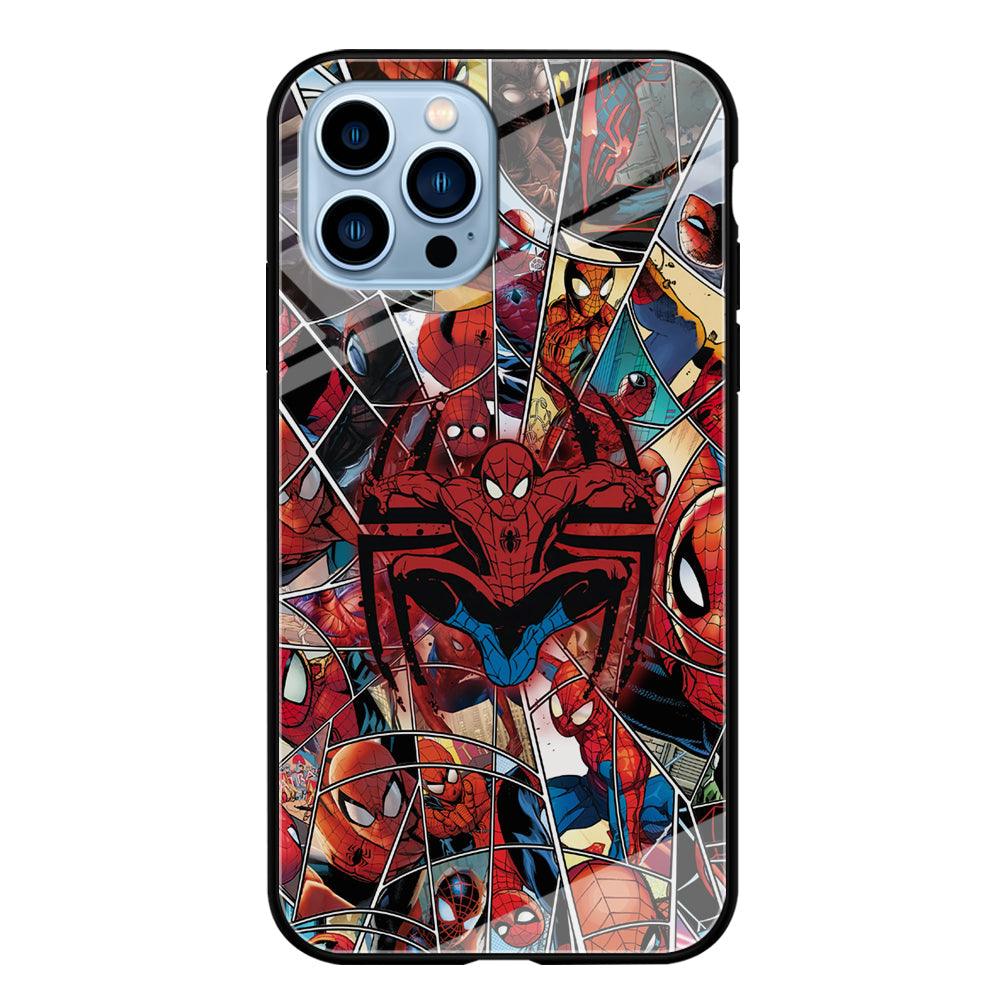 Spiderman Solid Backing iPhone 14 Pro Max Case-Oxvistore