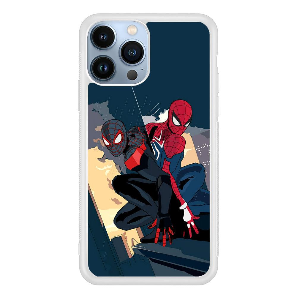 Spiderman The Another Shadows iPhone 14 Pro Max Case-Oxvistore