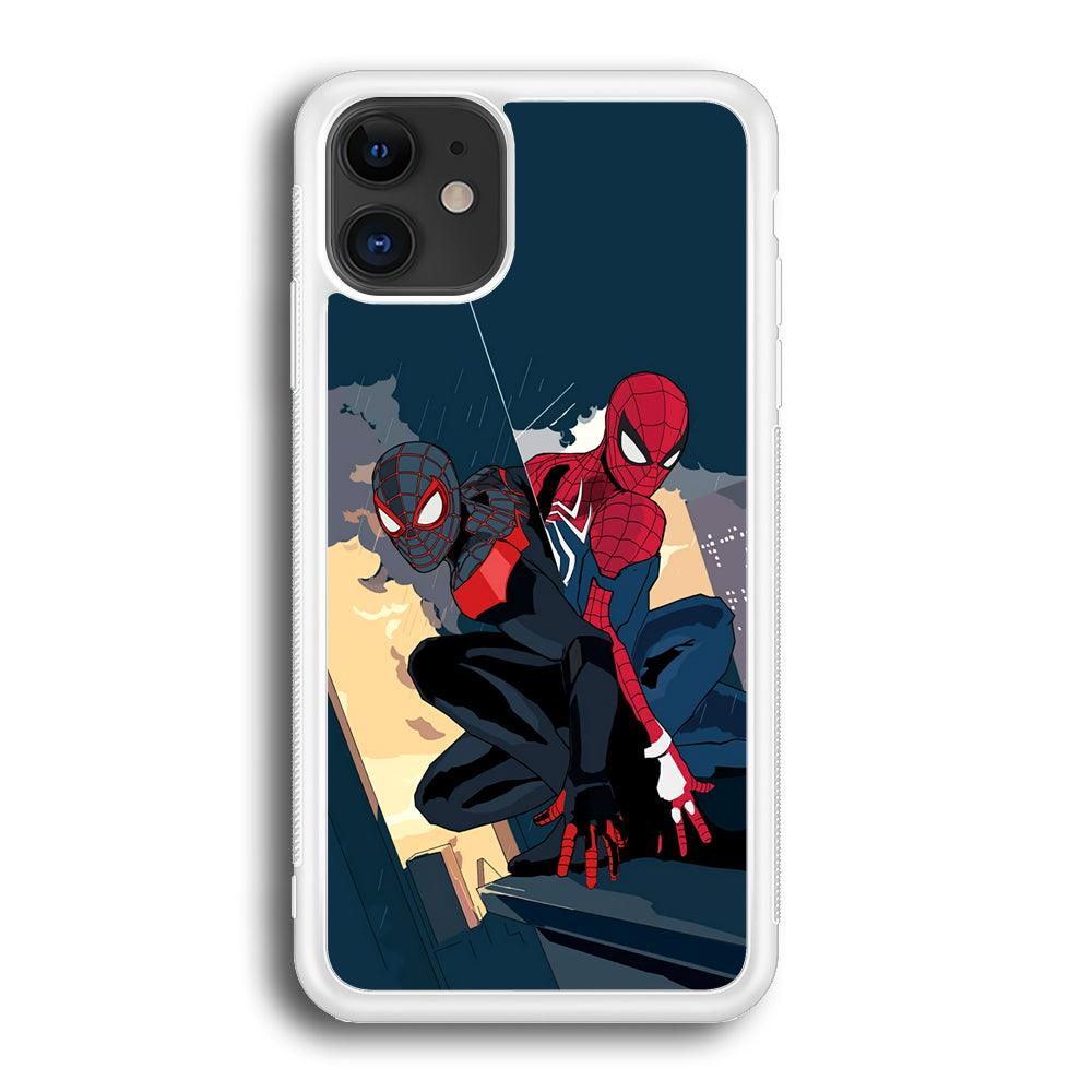 Spiderman The Another Shadows iPhone 12 Case-Oxvistore