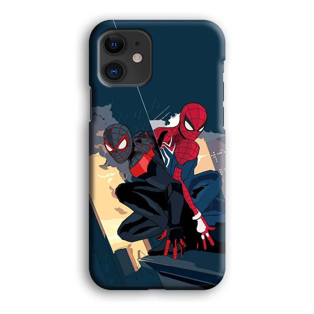 Spiderman The Another Shadows iPhone 12 Case-Oxvistore