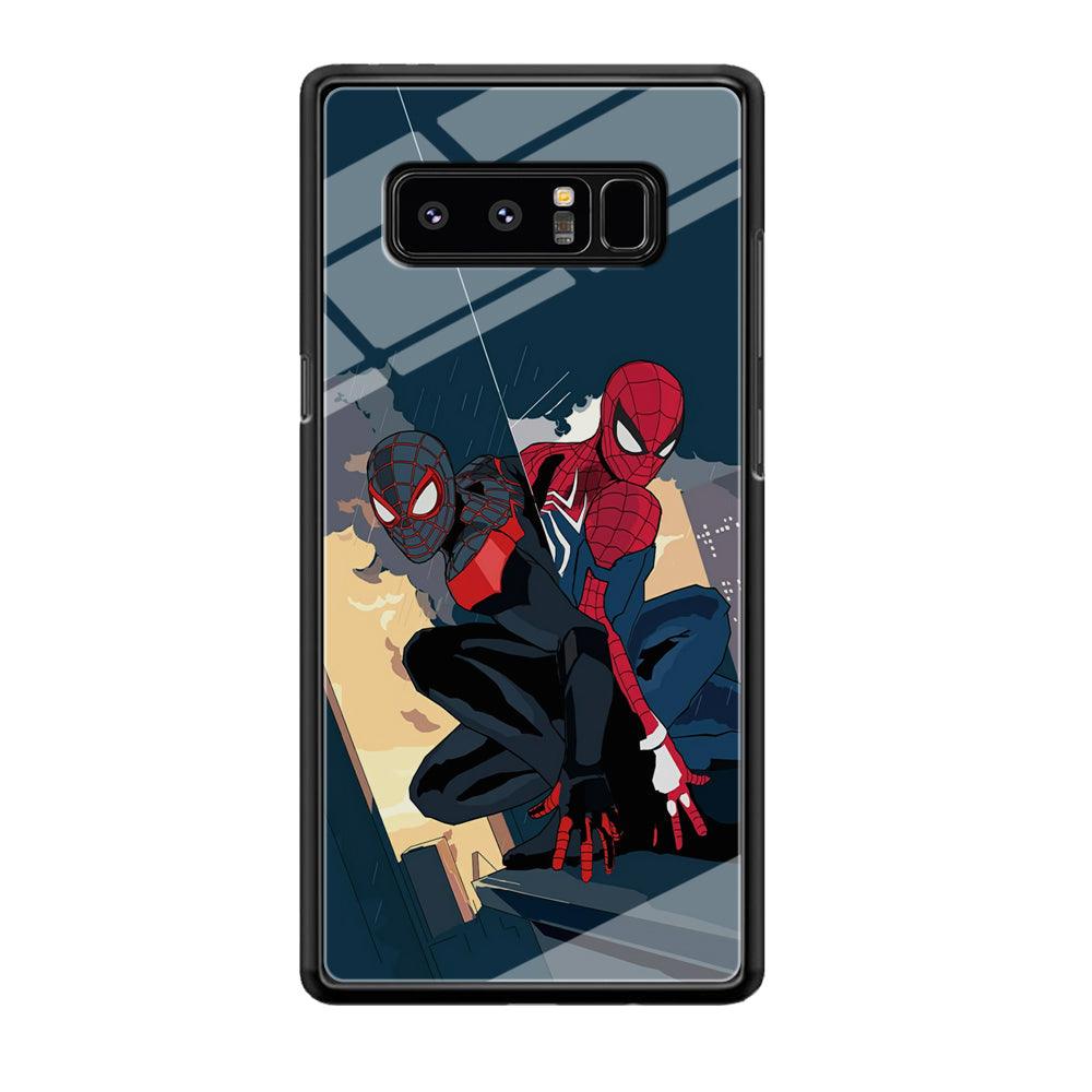 Spiderman The Another Shadows Samsung Galaxy Note 8 Case-Oxvistore