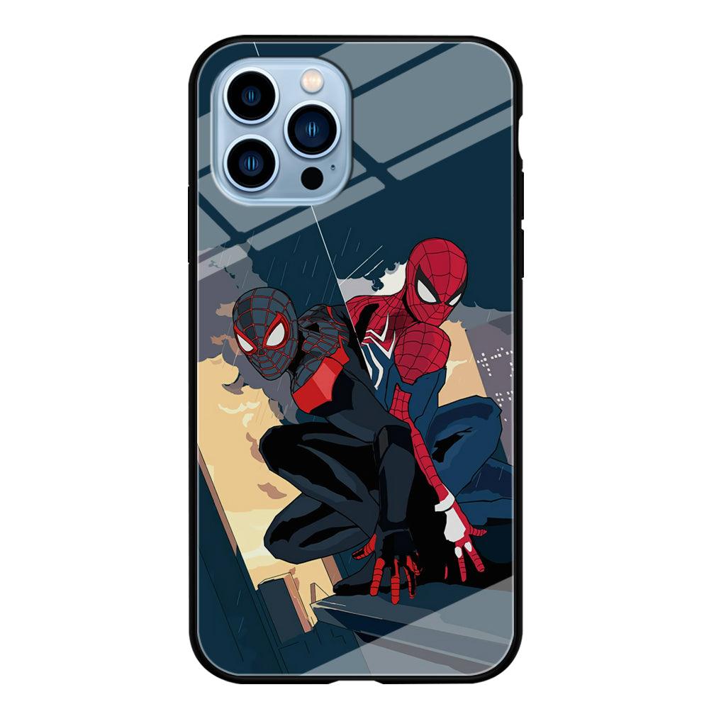 Spiderman The Another Shadows iPhone 14 Pro Case-Oxvistore