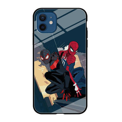 Spiderman The Another Shadows iPhone 12 Case-Oxvistore