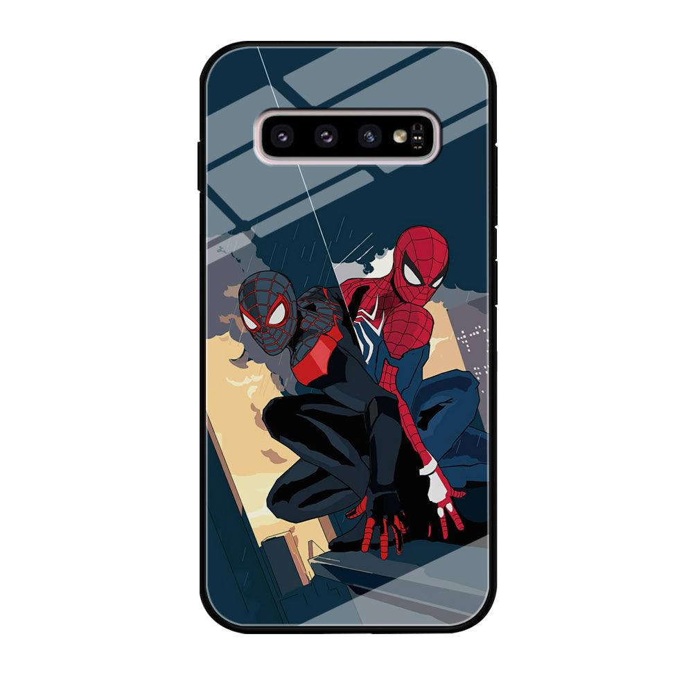 Spiderman The Another Shadows Samsung Galaxy S10 Case-Oxvistore