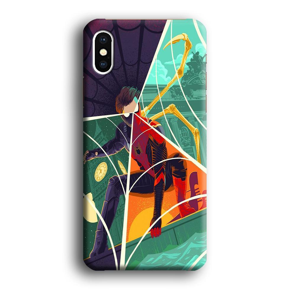 Spiderman Amazing Variation Cartoon Character iPhone XS Case-Oxvistore