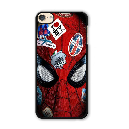 Spiderman Head Full Stickers iPod Touch 6 Case-Oxvistore