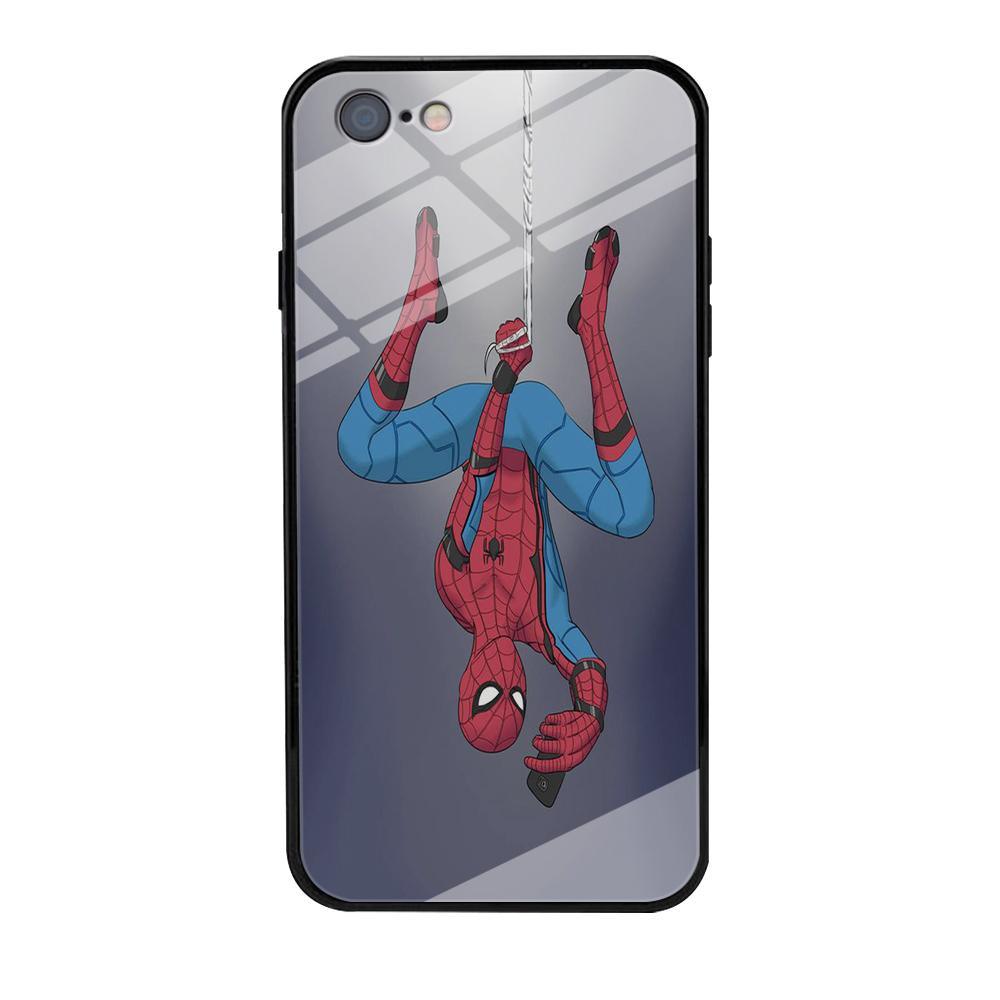 Spiderman Selfie While Hanging iPhone 6 | 6s Case-Oxvistore