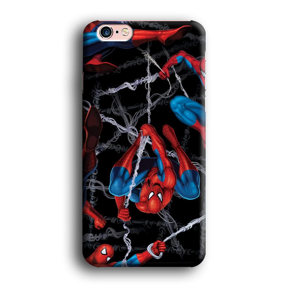 Spiderman Swinging in The Dark iPhone 6 | 6s Case-Oxvistore