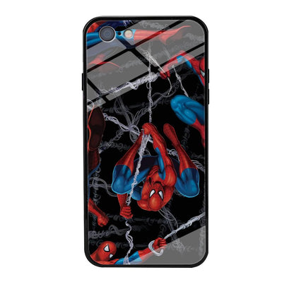 Spiderman Swinging in The Dark iPhone 6 | 6s Case-Oxvistore