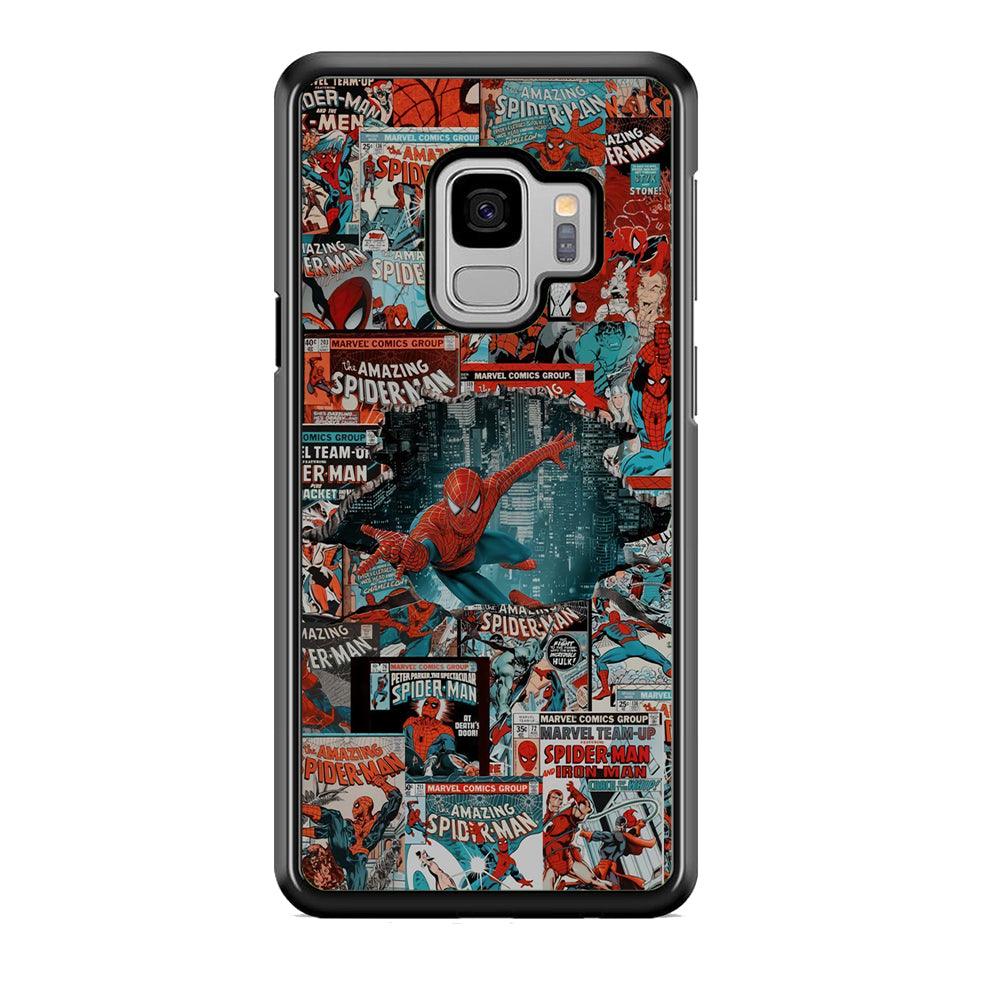 Spiderman The Hero Magazine Samsung Galaxy S9 Case-3D Case-Oxvistore