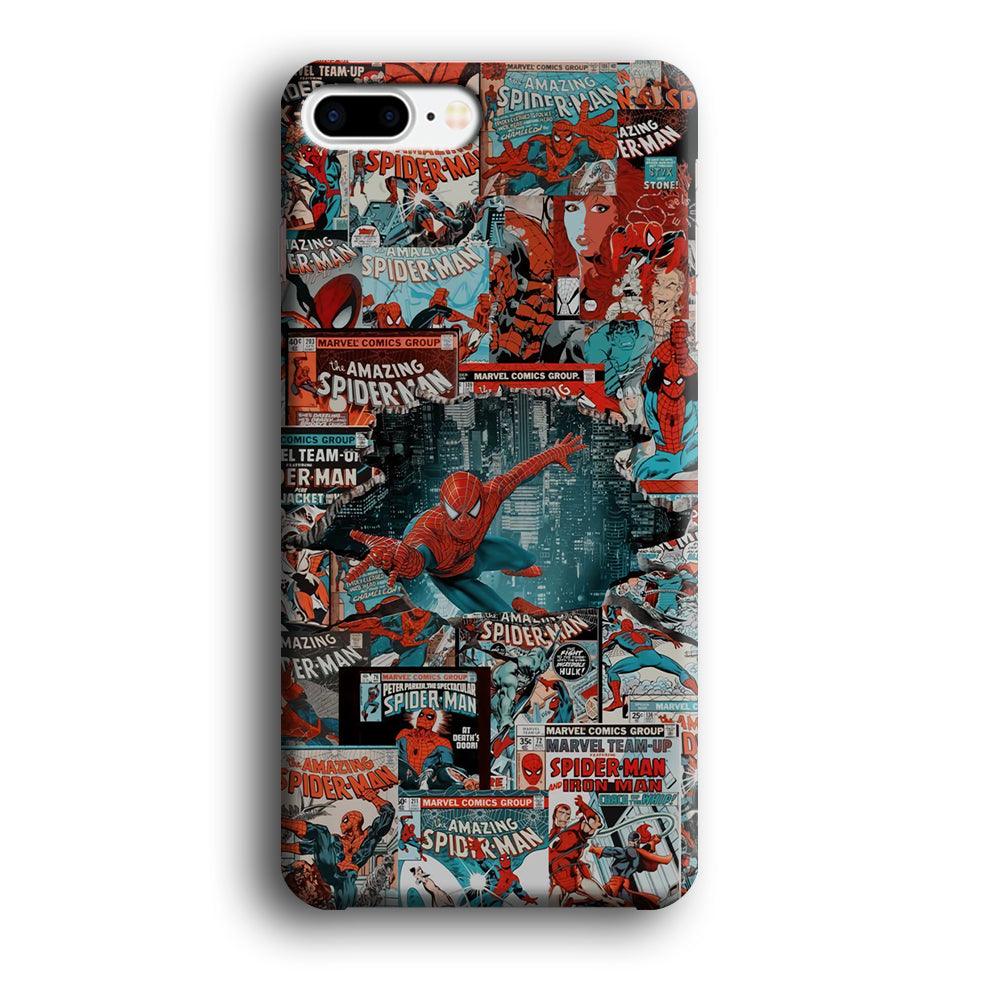 Spiderman The Hero Magazine iPhone 7 Plus Case-Oxvistore