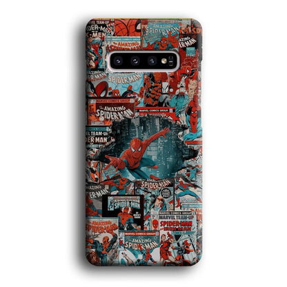 Spiderman The Hero Magazine Samsung Galaxy S10 Plus Case-Oxvistore