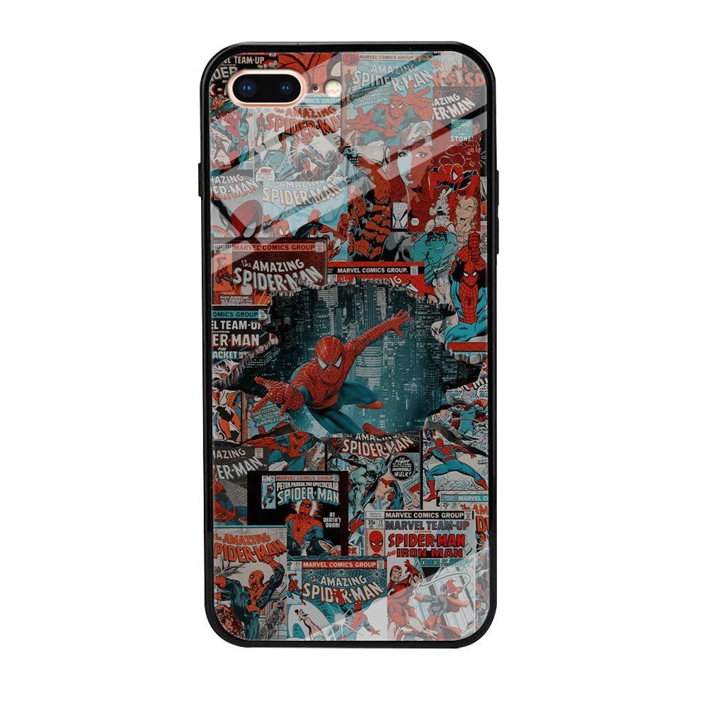 Spiderman The Hero Magazine iPhone 7 Plus Case-Oxvistore