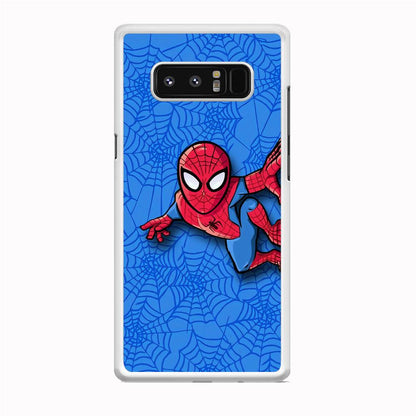 Spiderman Wall Grip Samsung Galaxy Note 8 Case-Oxvistore