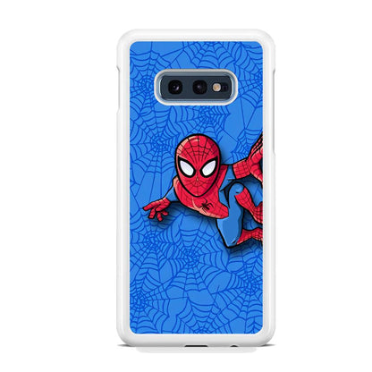 Spiderman Wall Grip Samsung Galaxy S10E Case-Oxvistore