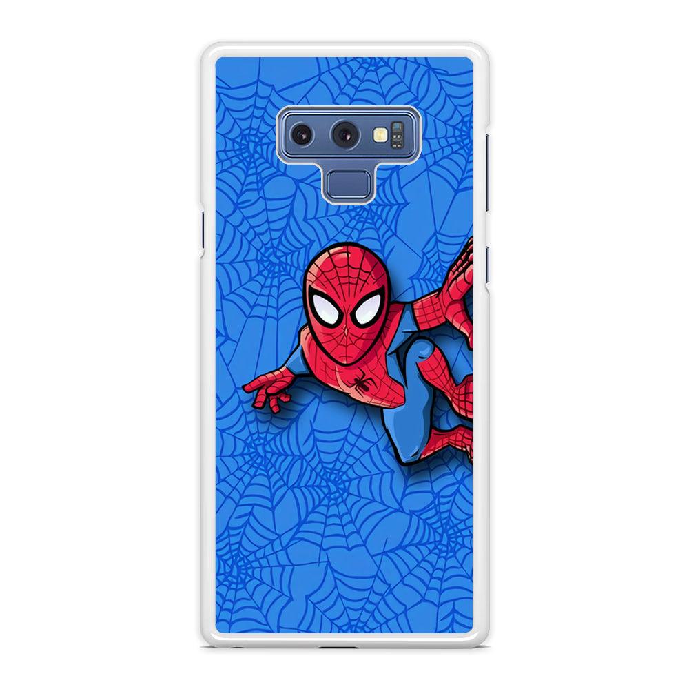 Spiderman Wall Grip Samsung Galaxy Note 9 Case-Oxvistore