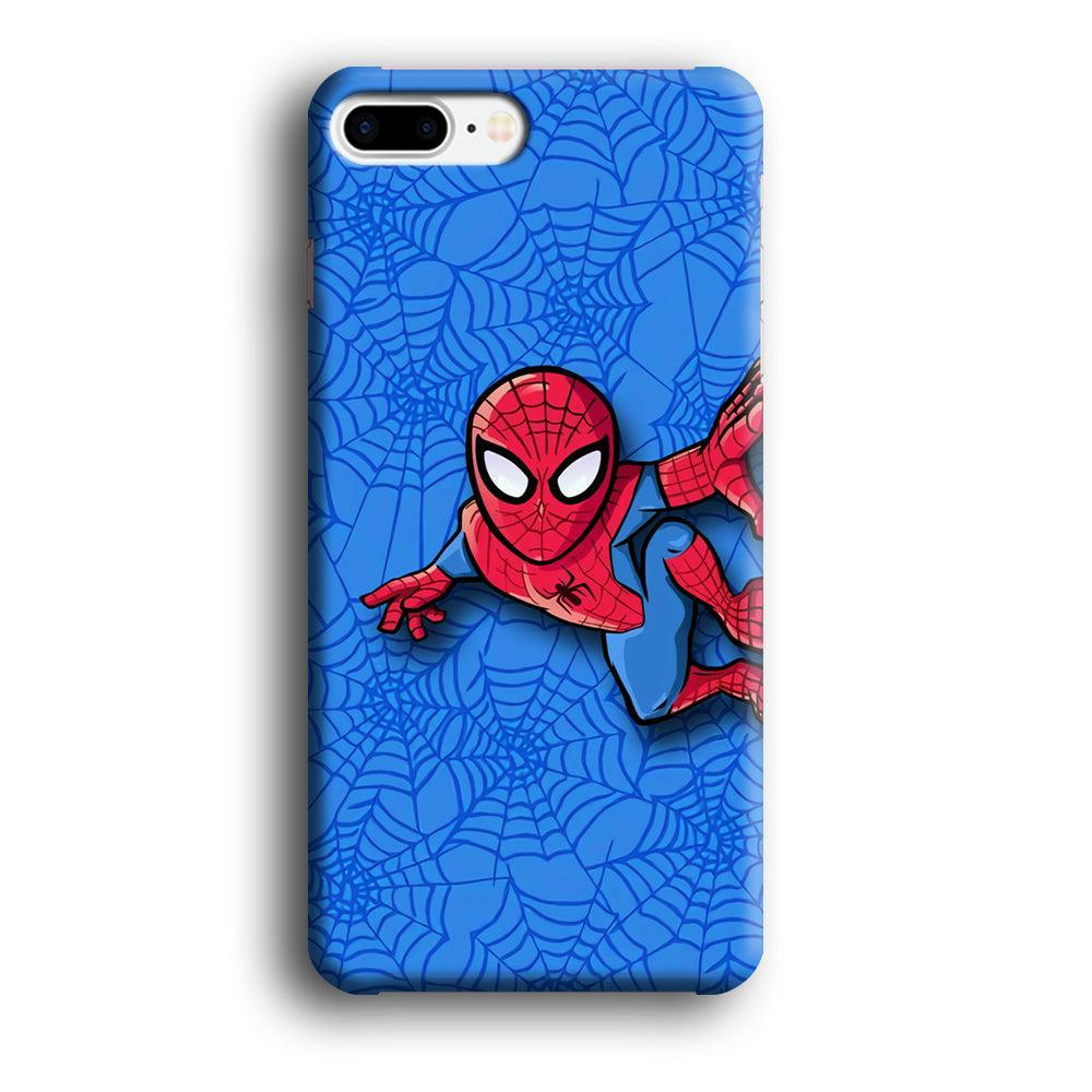 Spiderman Wall Grip iPhone 7 Plus Case-Oxvistore