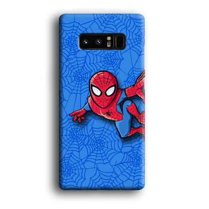 Spiderman Wall Grip Samsung Galaxy Note 8 Case-Oxvistore