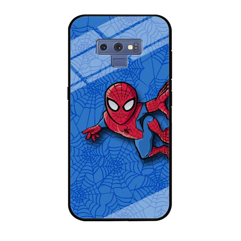 Spiderman Wall Grip Samsung Galaxy Note 9 Case-Oxvistore