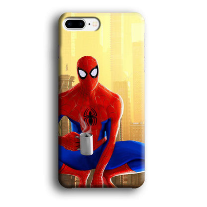 Spiderman and Morning Habbit iPhone 7 Plus Case-Oxvistore