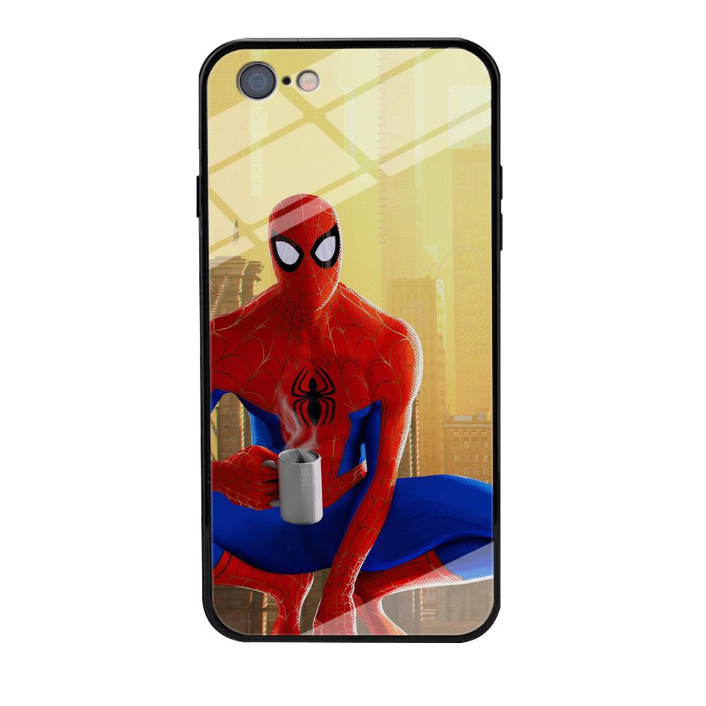 Spiderman and Morning Habbit iPhone 6 | 6s Case-Oxvistore