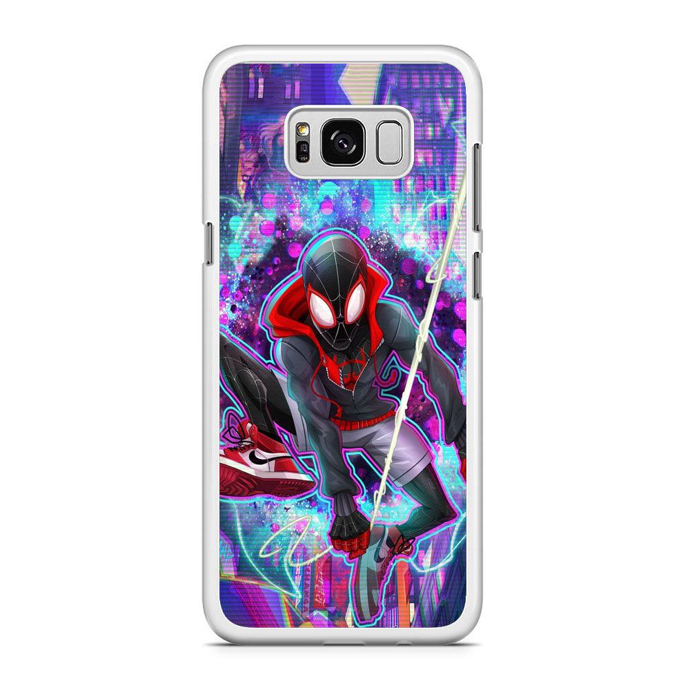 Spiderman in Spider Verse iPhone 8 Plus Case-Oxvistore