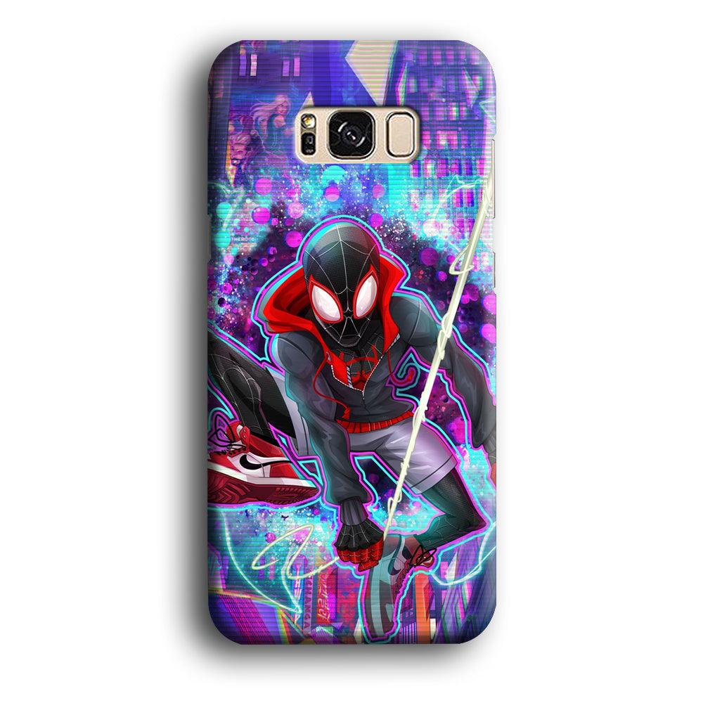 Spiderman in Spider Verse iPhone 8 Plus Case-Oxvistore