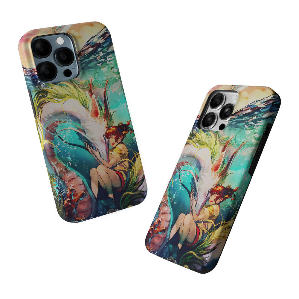 Spirited Away Studio Ghibli 2 in 1 Tough Phone Case