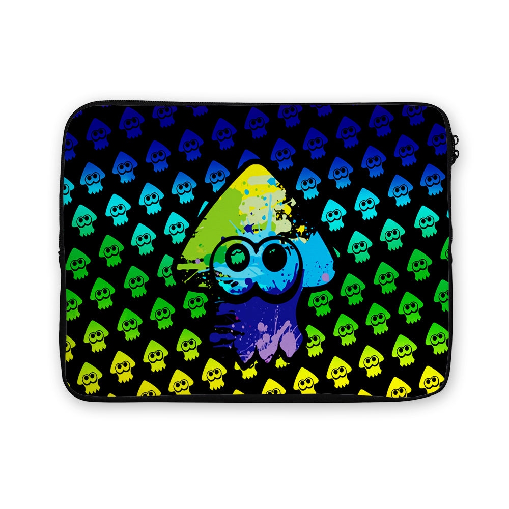 Splatoon Squid Colorful Laptop Sleeve Protective Cover