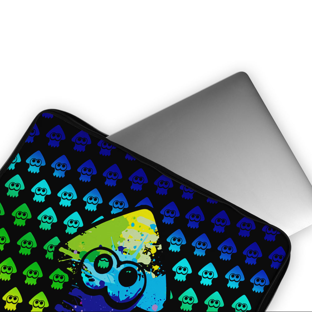 Splatoon Squid Colorful Laptop Sleeve Protective Cover