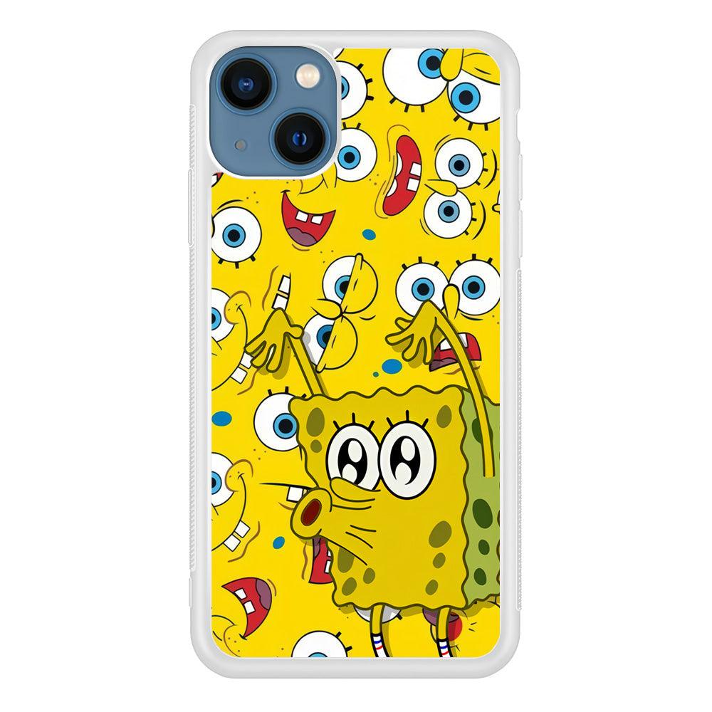 Spongebob Good Employee Ever iPhone 14 Plus Case-Oxvistore