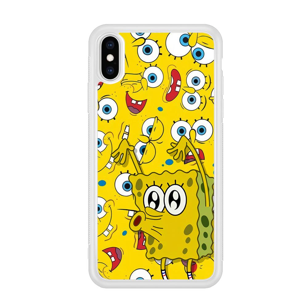 Spongebob Good Employee Ever iPhone Xs Max Case-Oxvistore