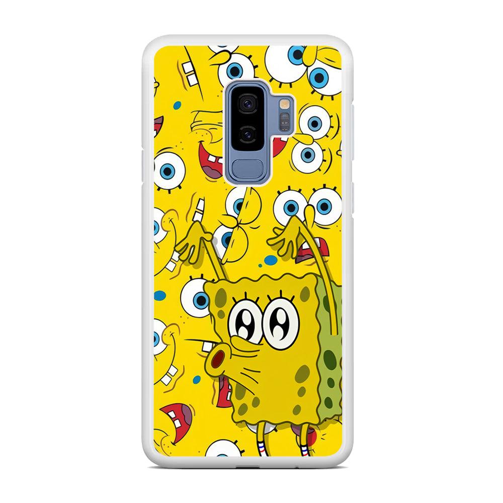 Spongebob Good Employee Ever Samsung Galaxy S9 Plus Case-Oxvistore