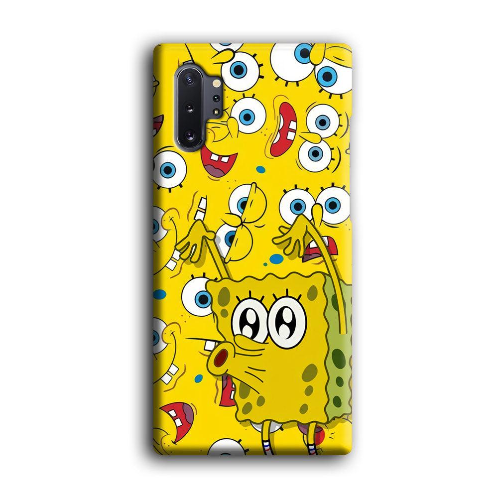 Spongebob Good Employee Ever Samsung Galaxy Note 10 Plus Case-Oxvistore