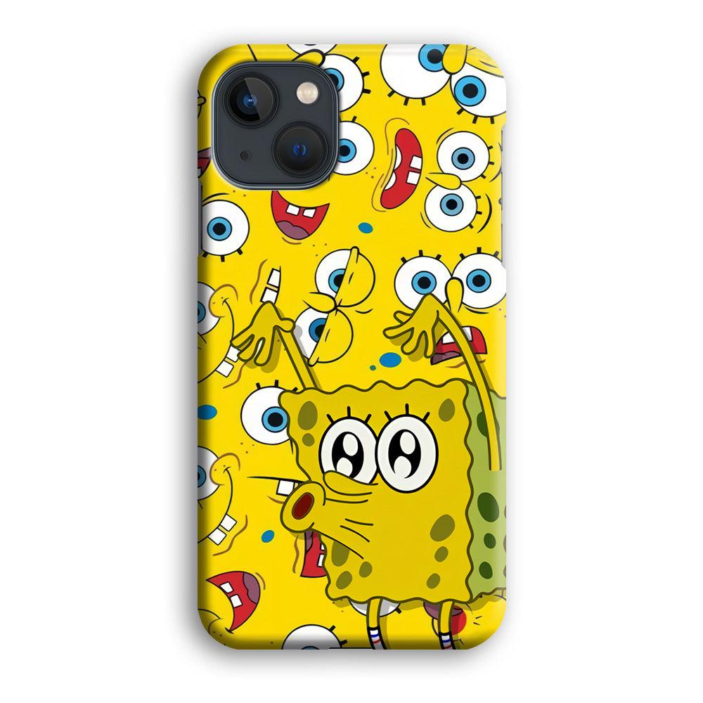 Spongebob Good Employee Ever iPhone 14 Plus Case-Oxvistore