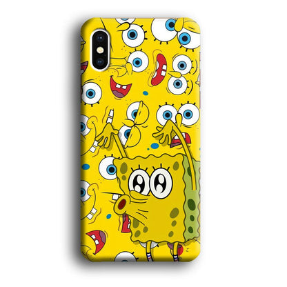 Spongebob Good Employee Ever iPhone XS Case-Oxvistore