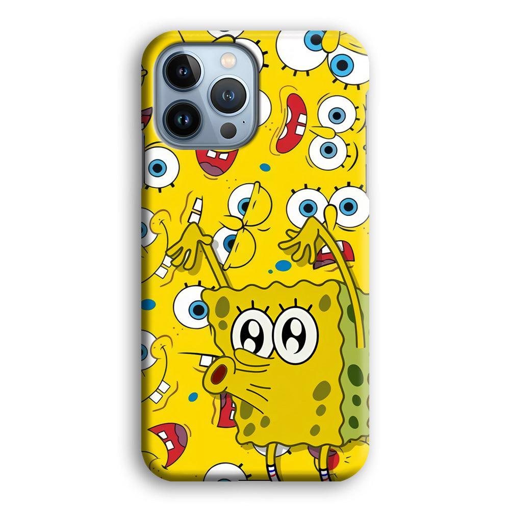 Spongebob Good Employee Ever iPhone 15 Pro Case-Oxvistore