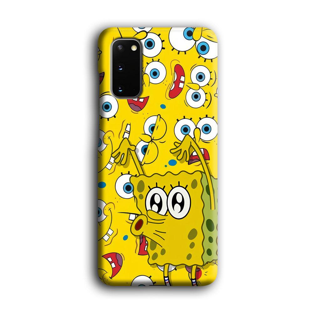 Spongebob Good Employee Ever Samsung Galaxy S20 Case-Oxvistore