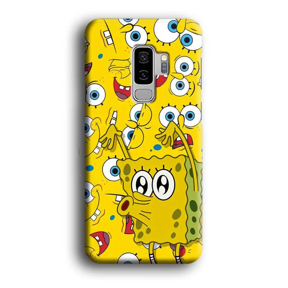 Spongebob Good Employee Ever Samsung Galaxy S9 Plus Case-Oxvistore