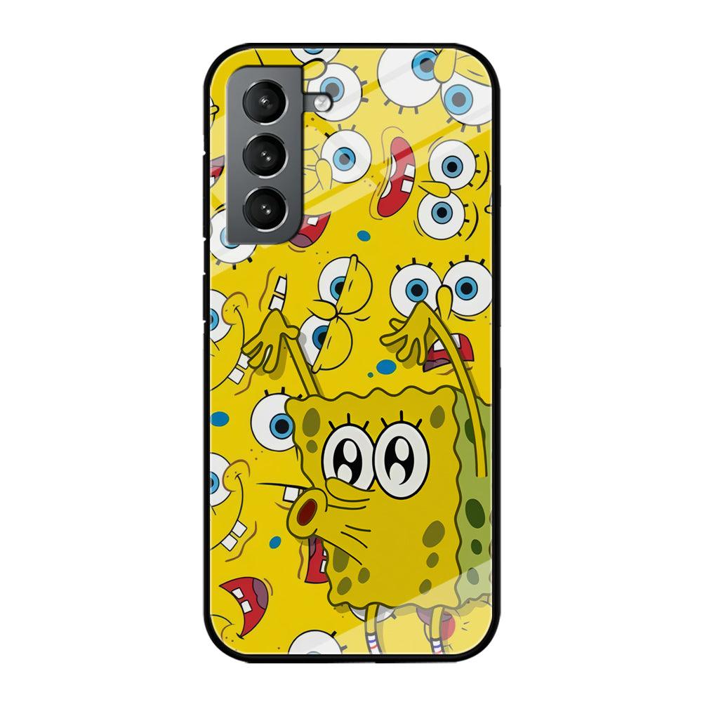 Spongebob Good Employee Ever Samsung Galaxy S21 Case-Oxvistore