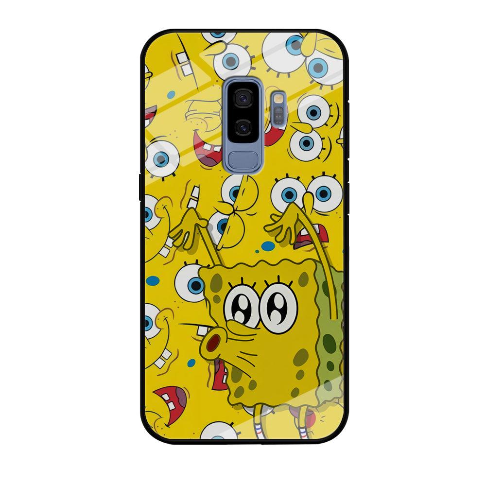 Spongebob Good Employee Ever Samsung Galaxy S9 Plus Case-Oxvistore