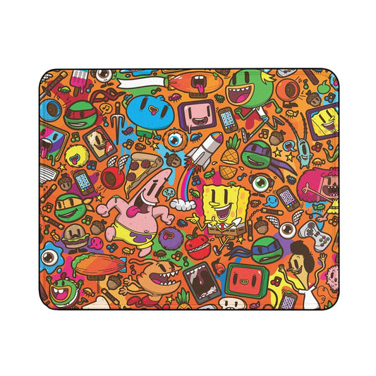 Spongebob Patrick Doodle Mouse Pads-18x21 CM-Oxvistore