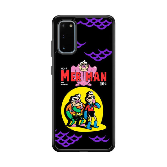 Spongebob Squarepants Mer Man Hero Show Samsung Galaxy S20 Case-Oxvistore