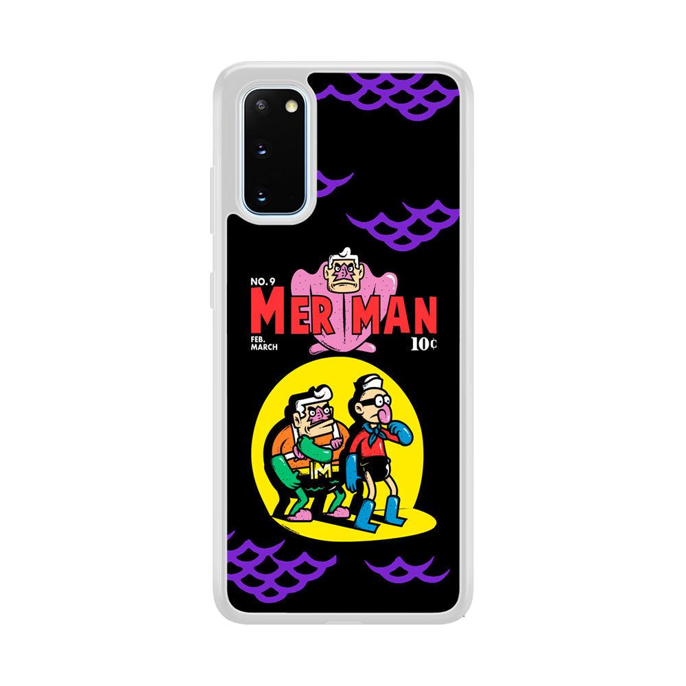 Spongebob Squarepants Mer Man Hero Show Samsung Galaxy S20 Case-Oxvistore